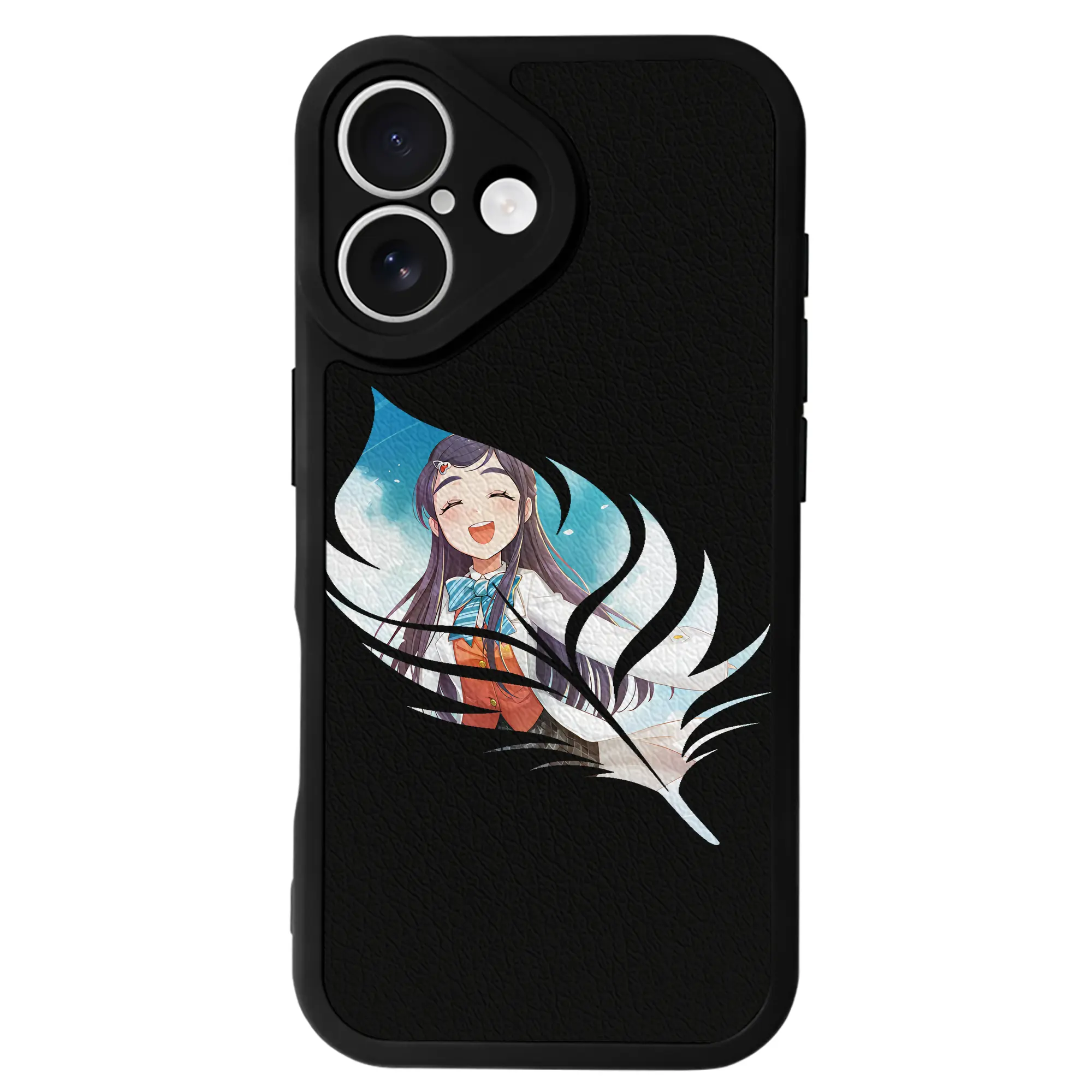 プリキュア グッズ,雪城ほのか - IPhone 16シリーズ対応 ・ シリコンスマホケース ・ レザー調 ・ 高精度フィット ・ 耐衝撃 ・ ワイヤレス充電対応 ・ 精密カット